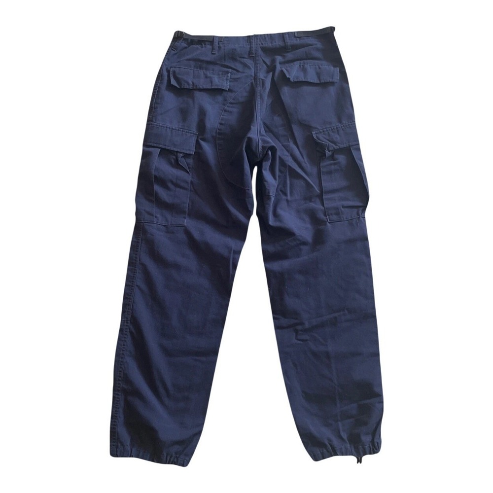 Propper Cargo Tactical Pants Mens Medium Regular Navy Blue Ripstop Utility Work